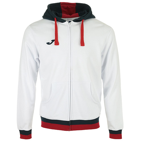Joma Confort II Zip Up hoodie - Blanc