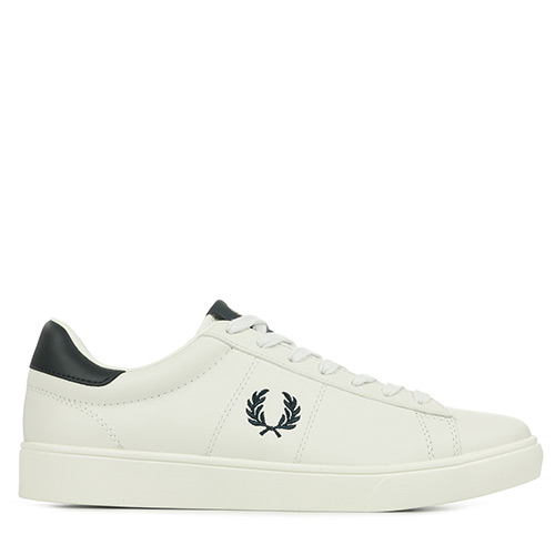 Fred Perry Spencer Leather - Blanc