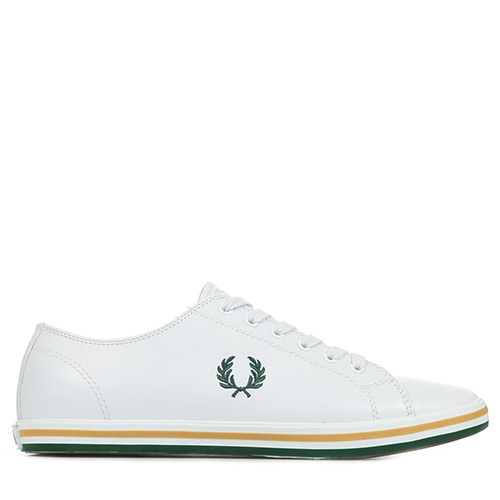 Fred Perry Kingston Leather - Blanc