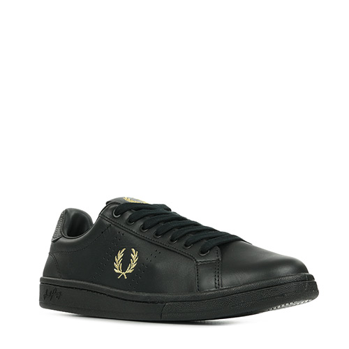 Fred Perry B721 Pique Embossed Leather Branded