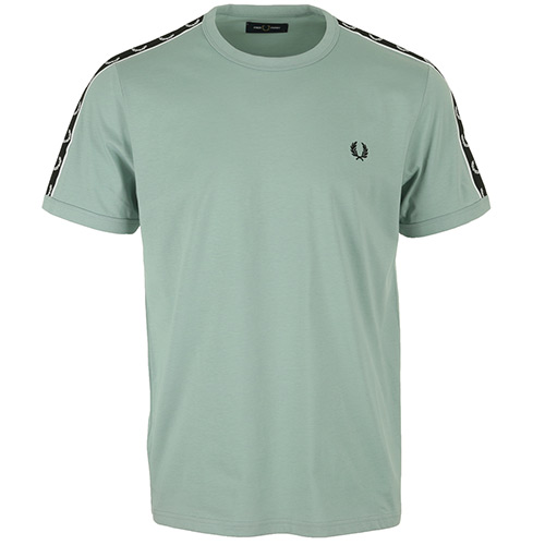 Fred Perry Contrast Tape Ringer T-Shirt - Noir