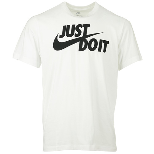 Nike Just Do It Swoosh Tee Shirt - Blanc