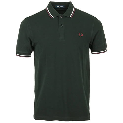 Fred Perry Twin Tipped Fred Perry Shirt - Vert