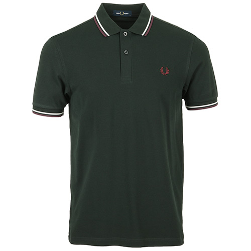 Fred Perry Twin Tipped Shirt - Vert