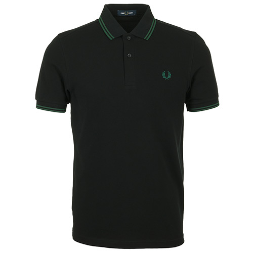 Fred Perry Twin Tipped Shirt - Noir