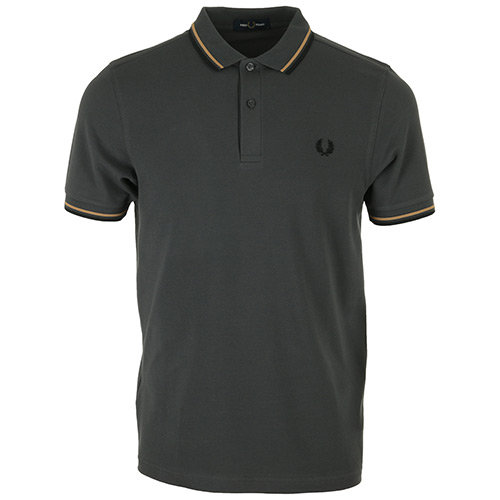 Fred Perry Twin Tipped Shirt - Gris