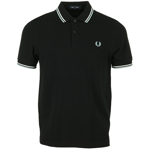 Fred Perry Twin Tipped Shirt - Noir