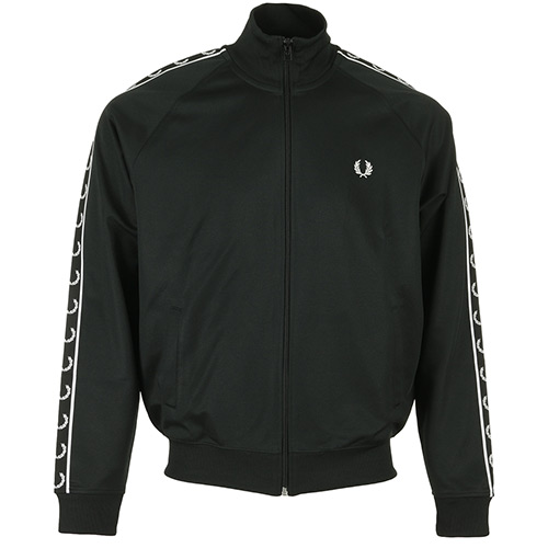 Fred Perry Season Taped Track Jacket - Noir