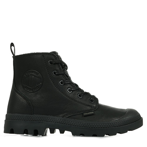 Palladium Pampa Hi Zip Lth Ess - Noir