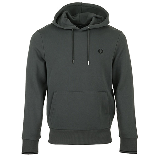 Tipped Hooded Sweatshirt