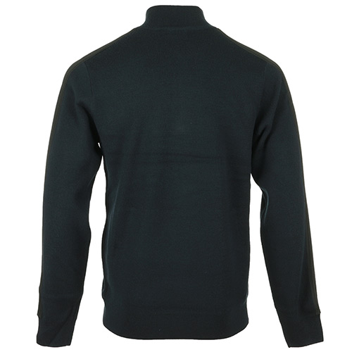 Fred Perry Striped Trim Half Zip Jumper