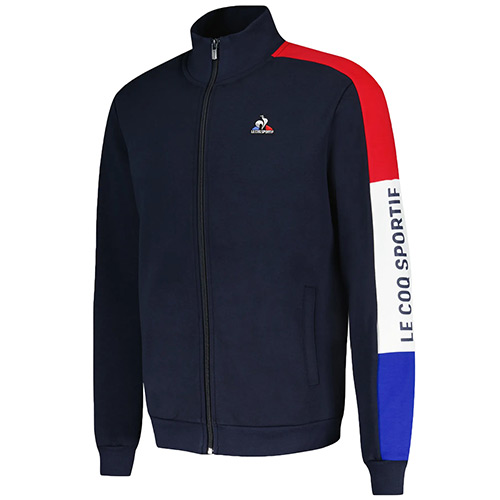 Le Coq Sportif Tricolore Full Zip Sweat