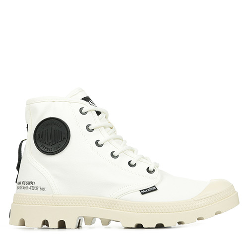 Palladium Pampa Hi Htg Supply - Blanc