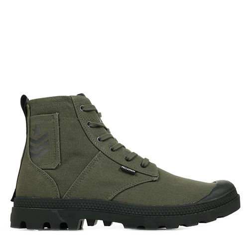 Palladium Pampa Hi Army - Vert olive