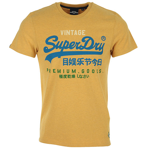 Superdry VL Tri Tee 220 - Camel