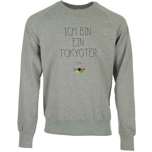 Civissum Ich Bin Ein Tokyoter Sweat - Gris