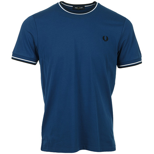 Fred Perry Twin Tipped T-Shirt - Bleu marine