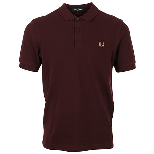 Fred Perry Plain Shirt - Bordeaux