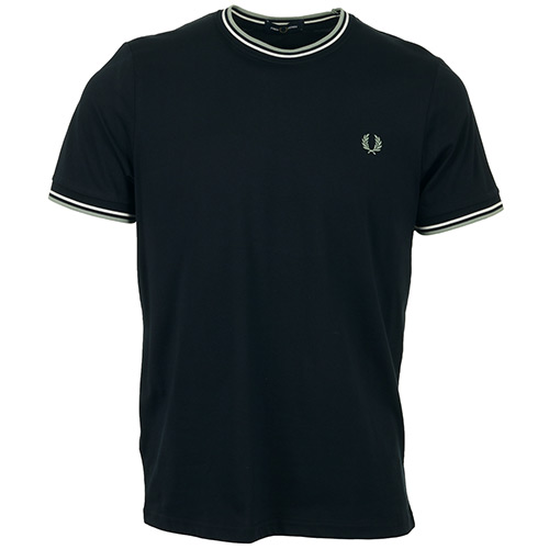 Fred Perry Twin Tipped T-Shirt - Bleu marine