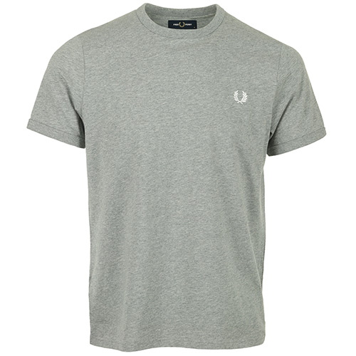 Fred Perry Ringer T-Shirt - Gris