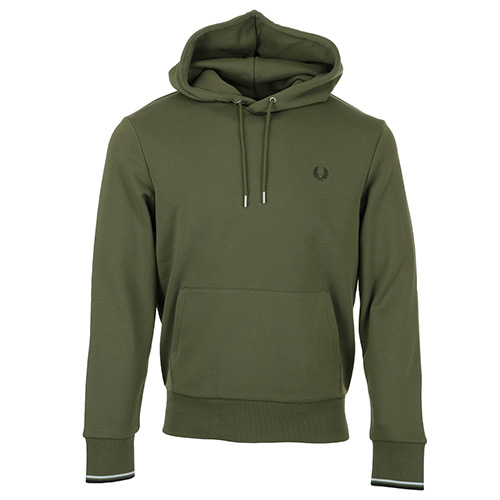 Tipped Hooded Sweatshirt