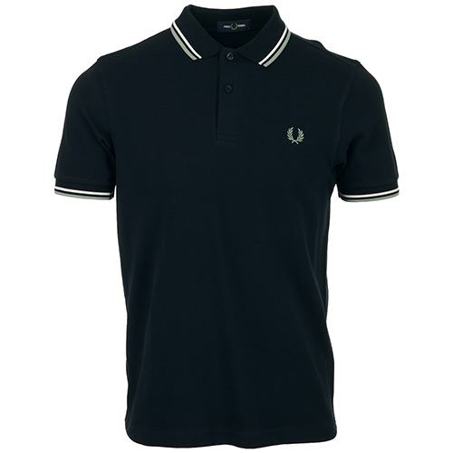 Fred Perry Twin Tipped Shirt - Bleu marine