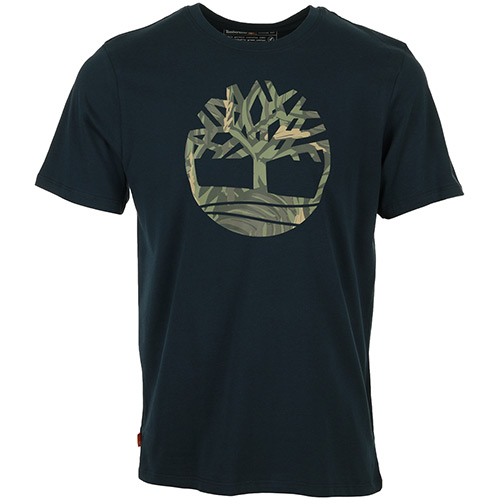 Timberland Tree Logo Camo Tee - Bleu marine