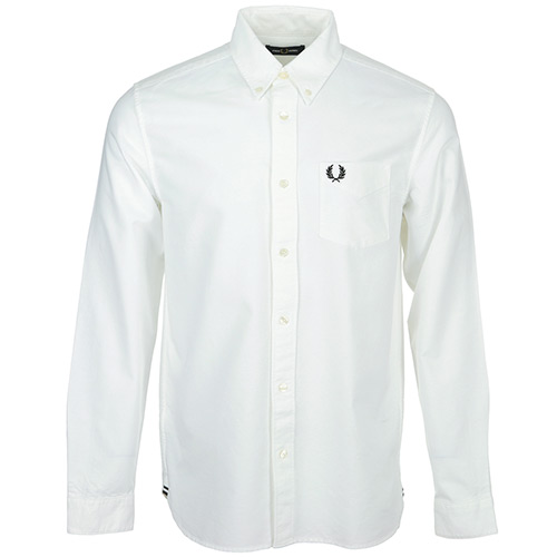 Fred Perry Oxford Shirt - Blanc