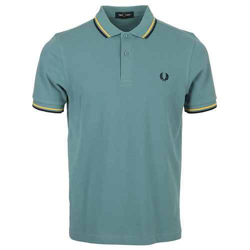 Fred Perry Twin Tipped Shirt - Bleu