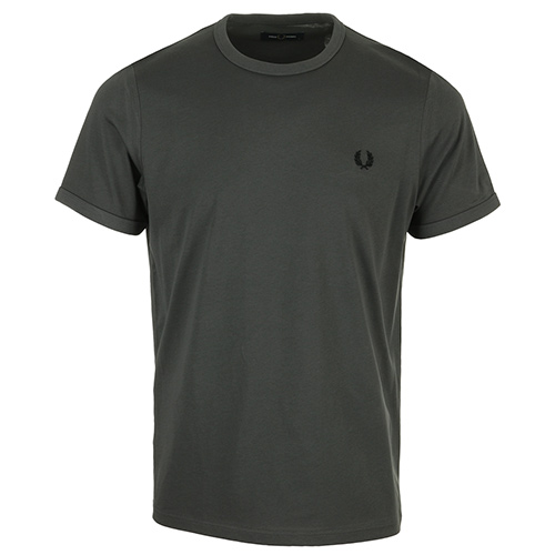 Fred Perry Ringer T-Shirt - Anthracite