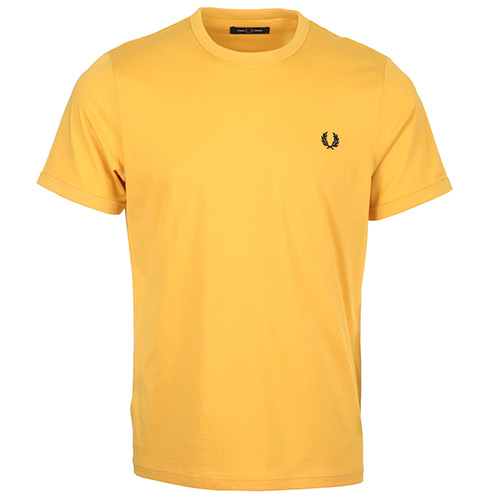 Fred Perry Ringer T-Shirt - Jaune
