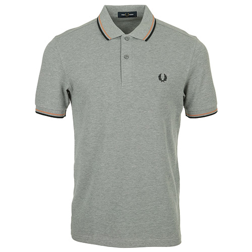 Fred Perry Twin Tipped Shirt - Gris