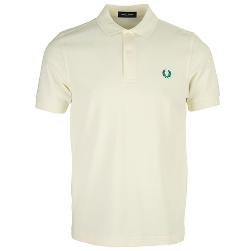 Fred Perry Plain Fred Perry Shirt - Ecru