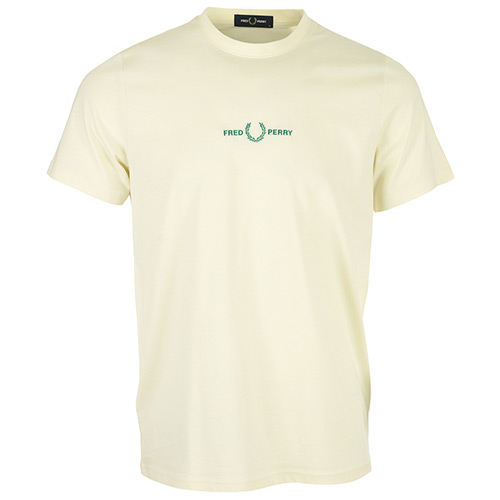 Fred Perry Embroidered - Ecru