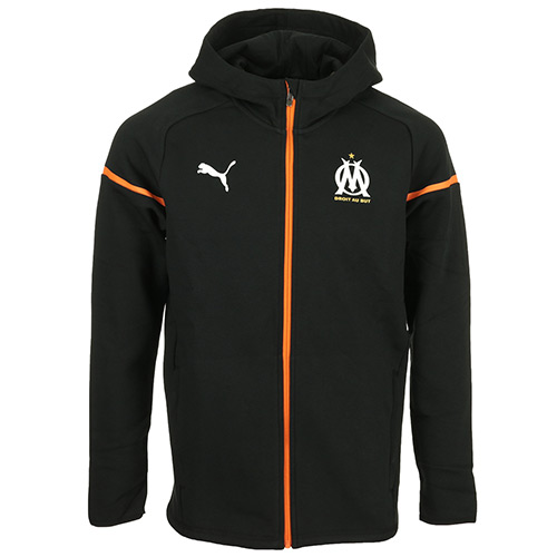PUMA Om Cas Hood Jkt - Marron