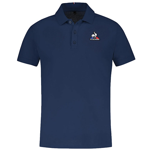 Le Coq Sportif Ess Polo Ss N°2 - Bleu marine