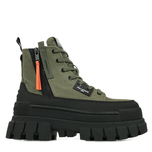 Palladium Revolt Boot Zip Tx - Vert olive