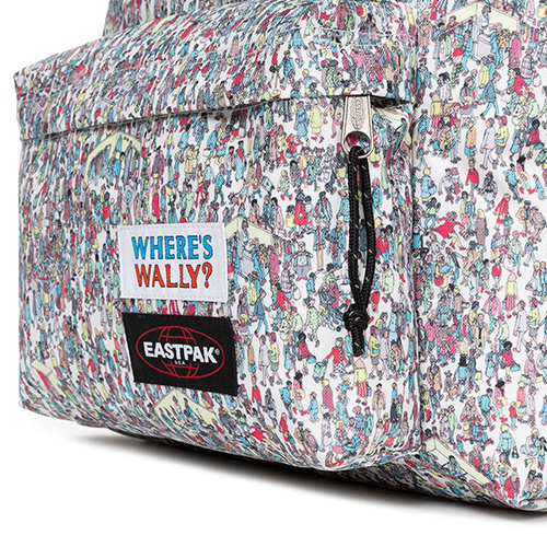 Eastpak Padded Pak'r X Wally Pattern White