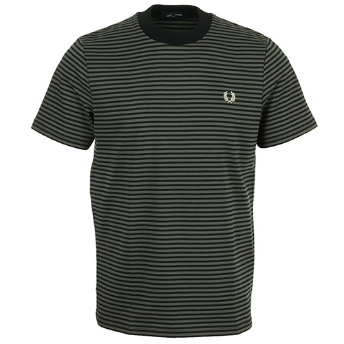 Fred Perry Fine Stripe - Noir