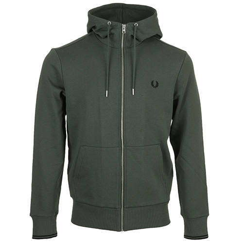 Hooded Zip through Sweatshirt