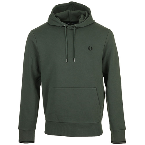 Tipped Hooded Sweatshirt