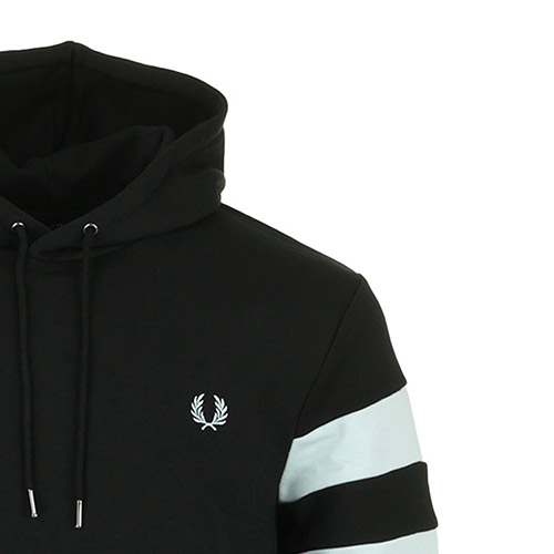 Fred Perry Tipped Sleeve Hooded Sweat