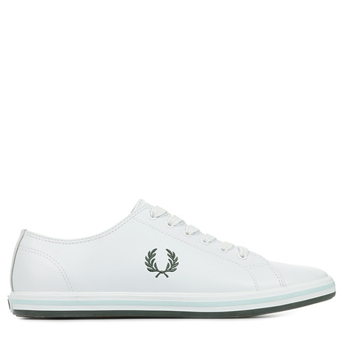 Fred Perry Kingston Leather - Blanc