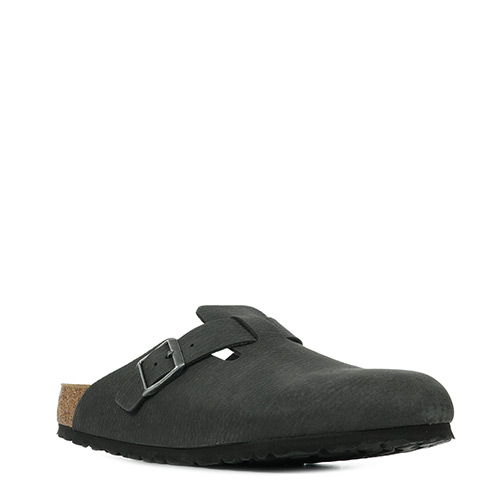 Birkenstock Boston BS Vegan Desert Dust