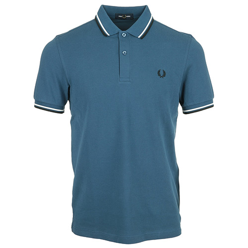 Fred Perry Twin Tipped Shirt - Bleu marine