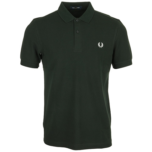 Fred Perry Plain Shirt - Vert