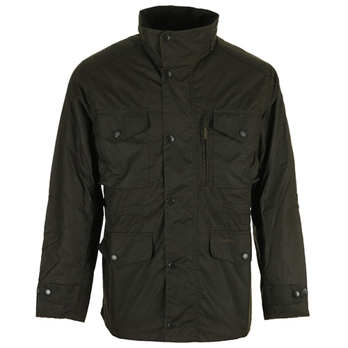 Barbour Sapper Wax Jacket - Vert olive