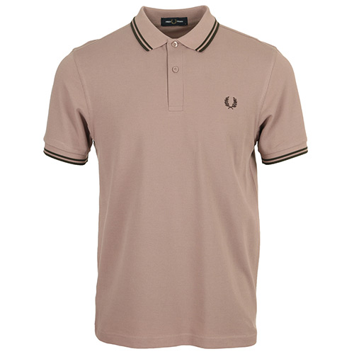 Fred Perry Twin Tipped Shirt - Rose