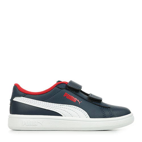 PUMA Smash 3.0 L V Jr Ps - Bleu marine