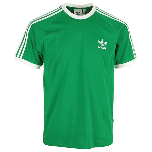 adidas 3 Stripes Tee Shirt - Vert